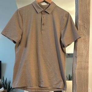 lululemon athletica Brown Polo Shirt